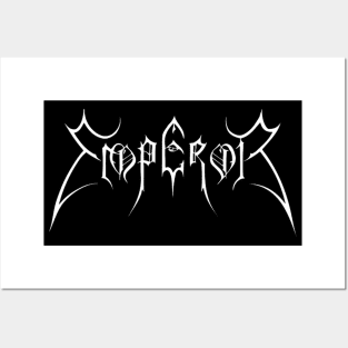 Emperor Logo | Black Metal Posters and Art